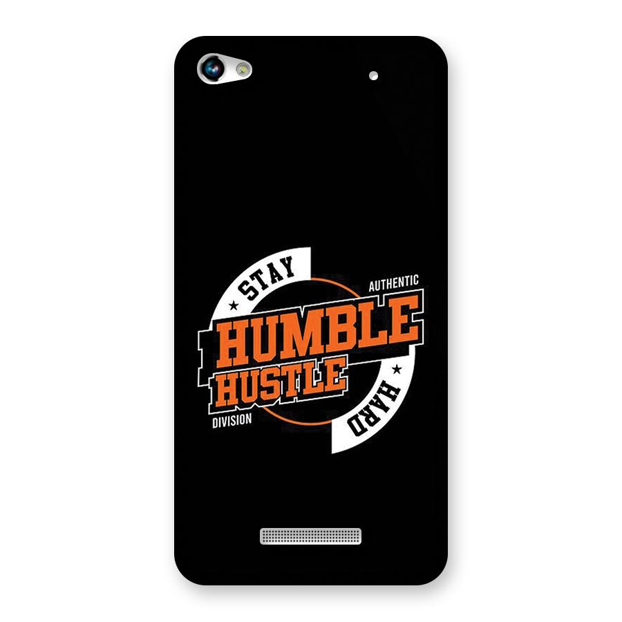 Humble Hustle Back Case for Canvas Hue 2 A316