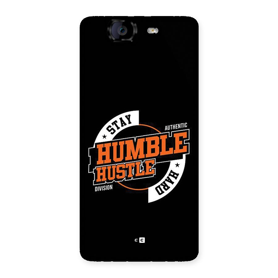 Humble Hustle Back Case for Canvas Knight A350