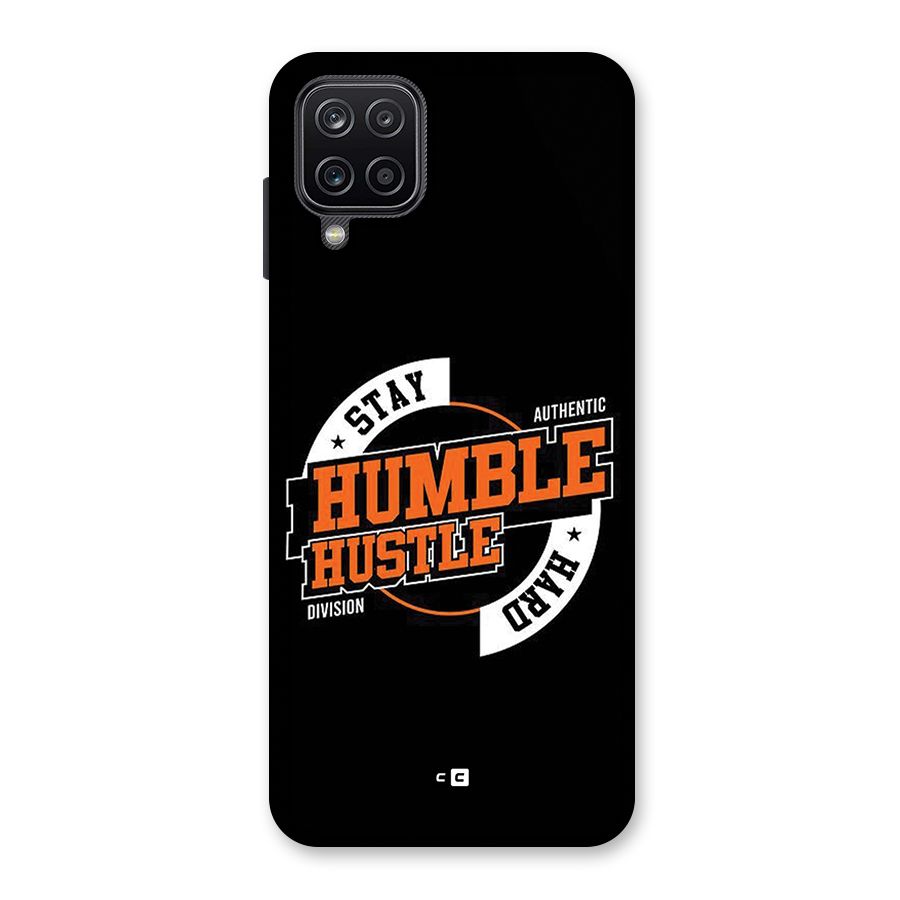 Humble Hustle Back Case for Galaxy A12