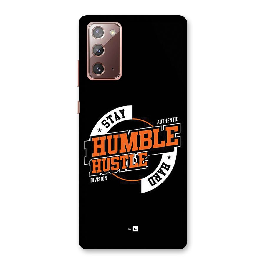 Humble Hustle Back Case for Galaxy Note 20
