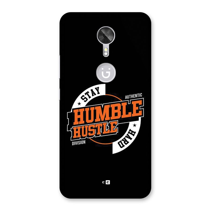 Humble Hustle Back Case for Gionee A1