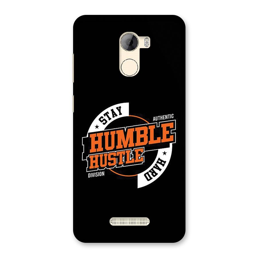 Humble Hustle Back Case for Gionee A1 LIte