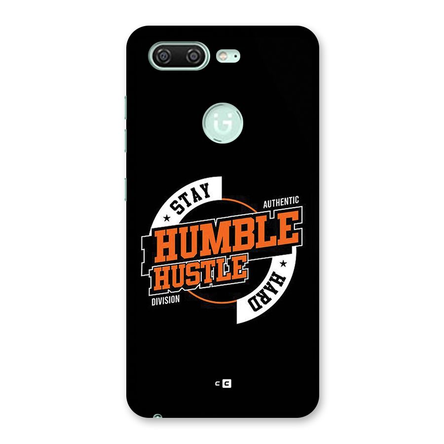 Humble Hustle Back Case for Gionee S10