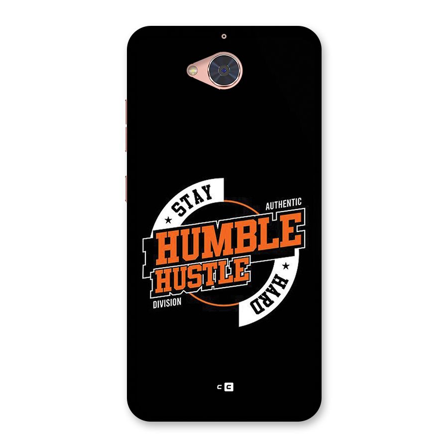 Humble Hustle Back Case for Gionee S6 Pro