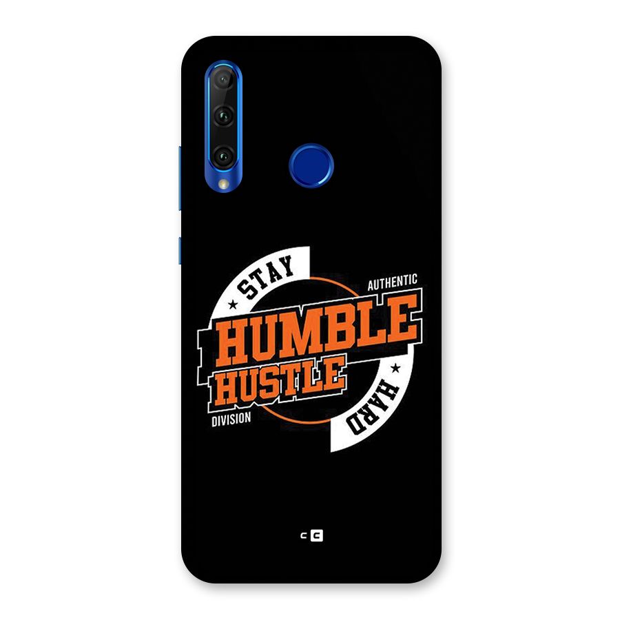 Humble Hustle Back Case for Honor 20i