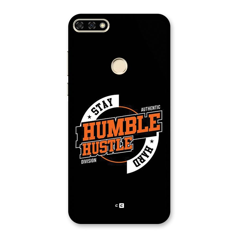Humble Hustle Back Case for Honor 7A