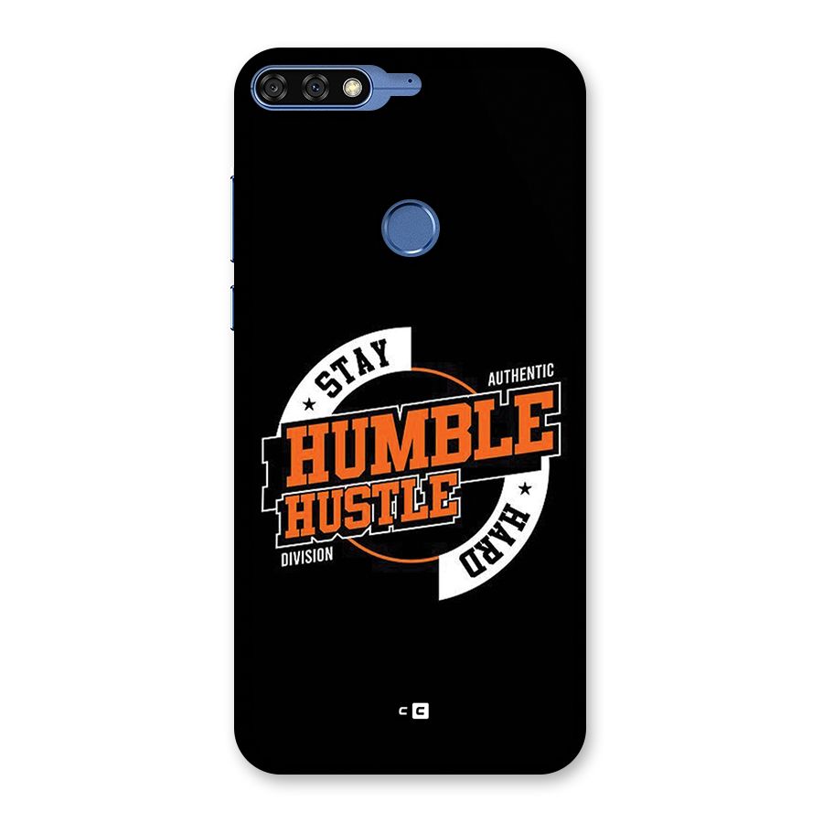 Humble Hustle Back Case for Honor 7C