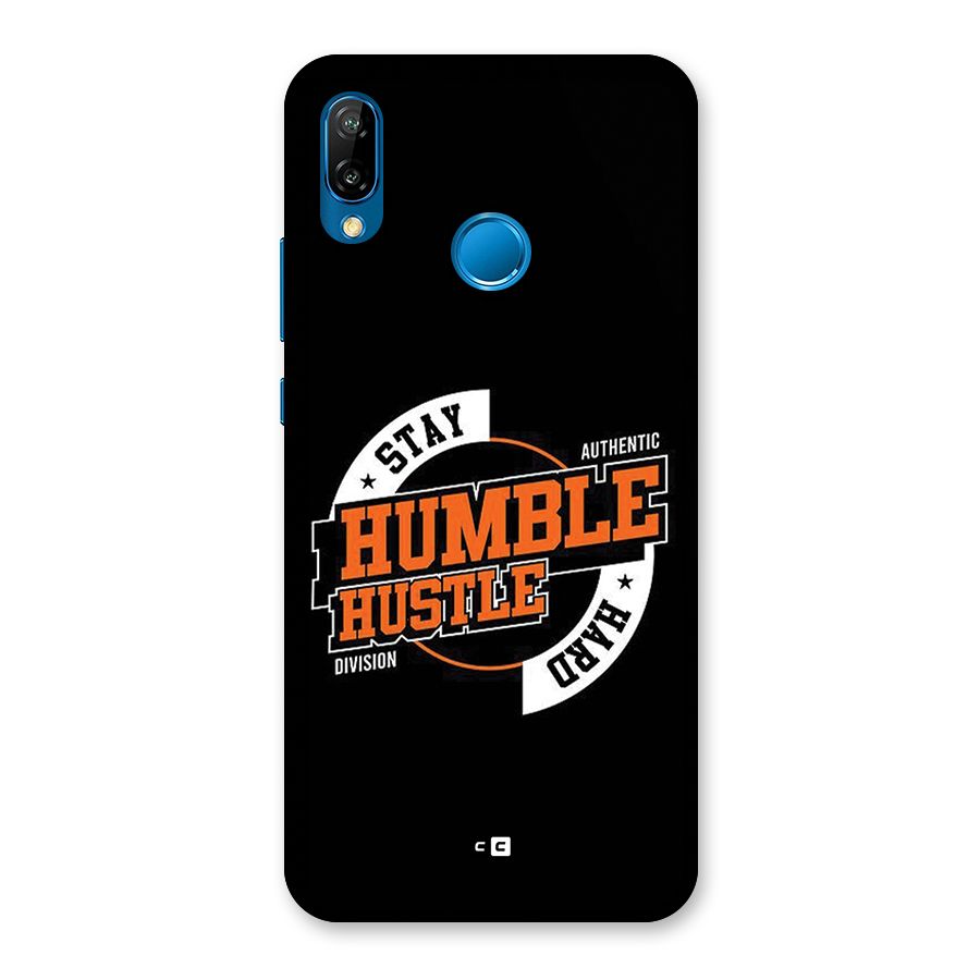 Humble Hustle Back Case for Huawei P20 Lite