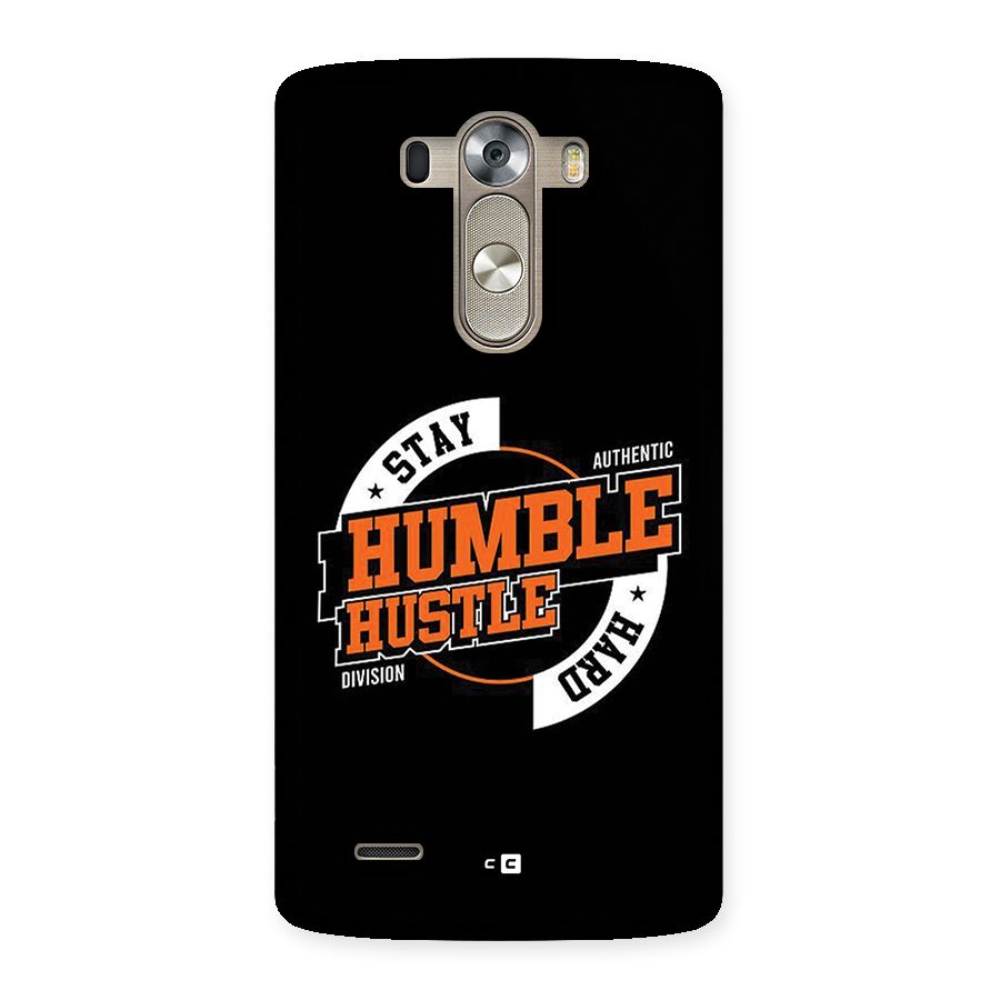 Humble Hustle Back Case for LG G3
