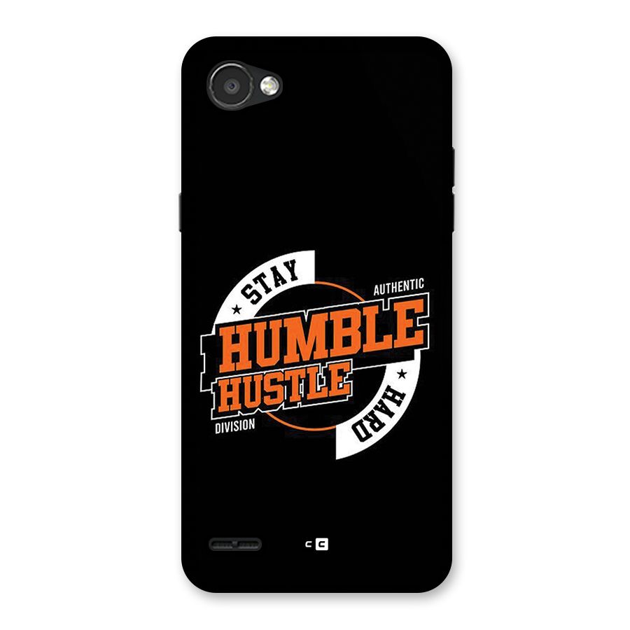 Humble Hustle Back Case for LG Q6