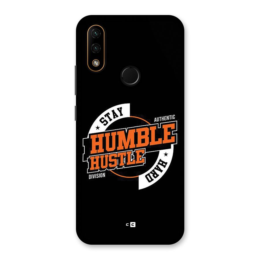 Humble Hustle Back Case for Lenovo A6 Note