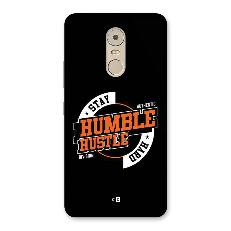Humble Hustle Back Case for Lenovo K6 Note