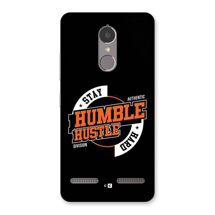Humble Hustle Back Case for Lenovo K6 Power