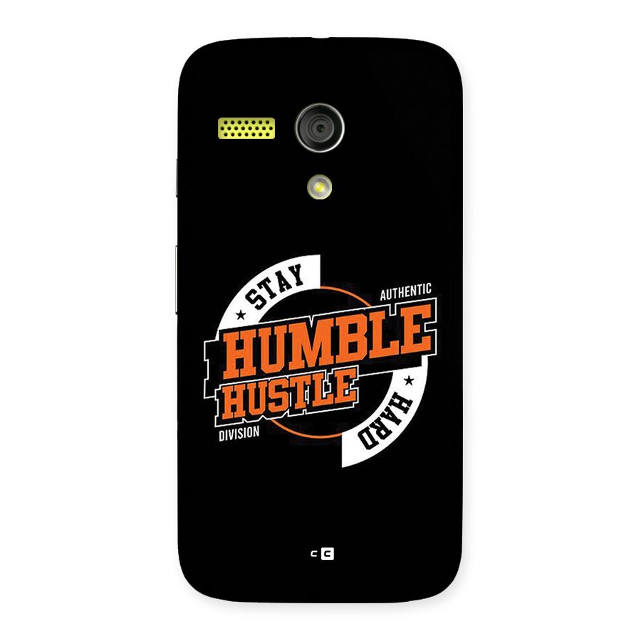 Humble Hustle Back Case for Moto G