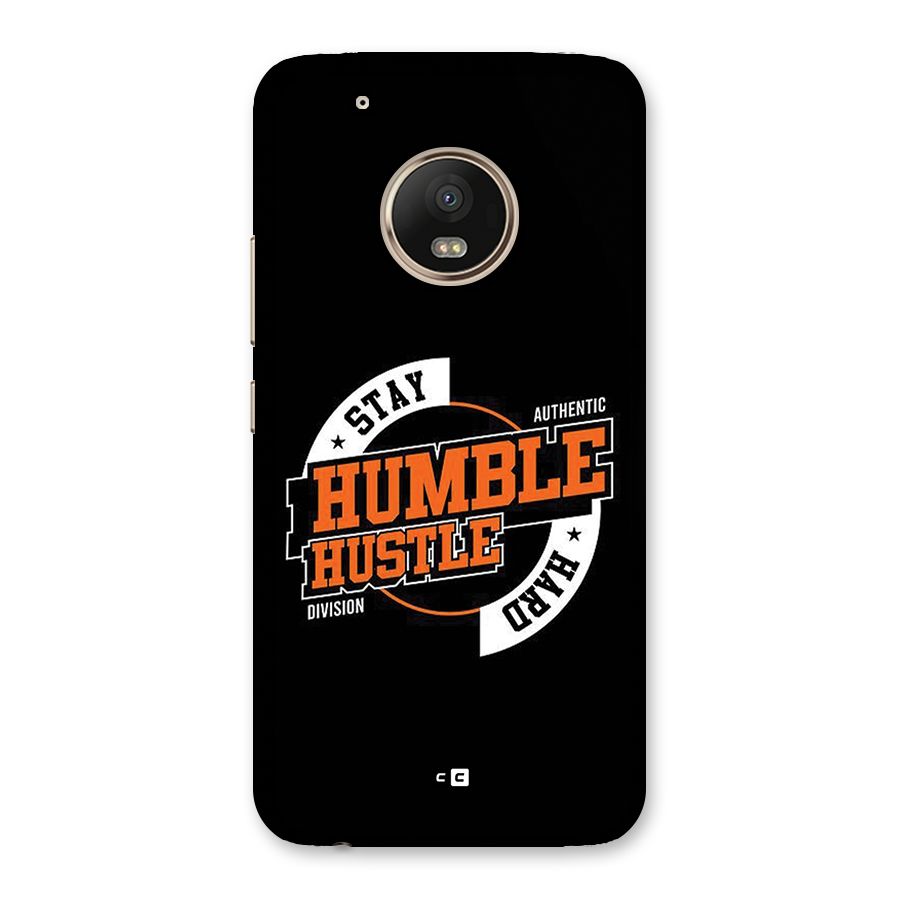 Humble Hustle Back Case for Moto G5 Plus
