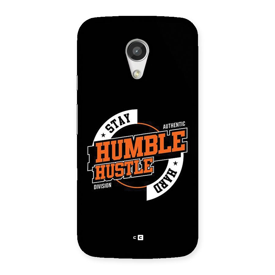 Humble Hustle Back Case for Moto G 2nd Gen