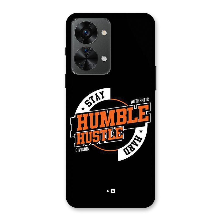 Humble Hustle Back Case for OnePlus Nord 2T