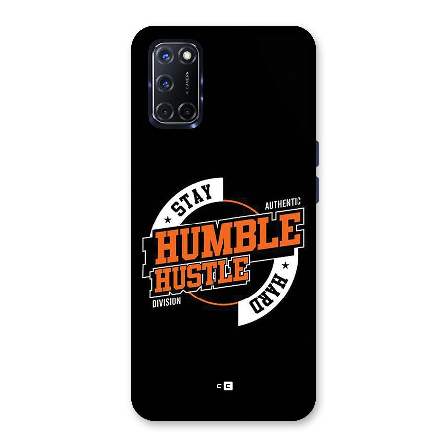 Humble Hustle Back Case for Oppo A52