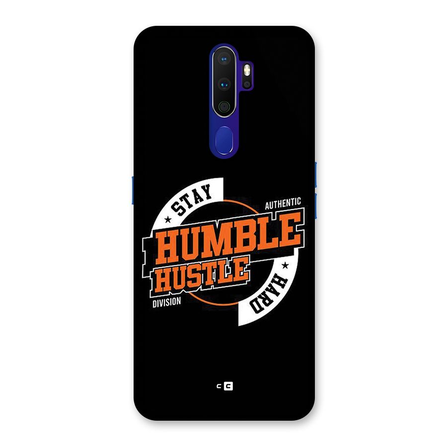 Humble Hustle Back Case for Oppo A9 (2020)
