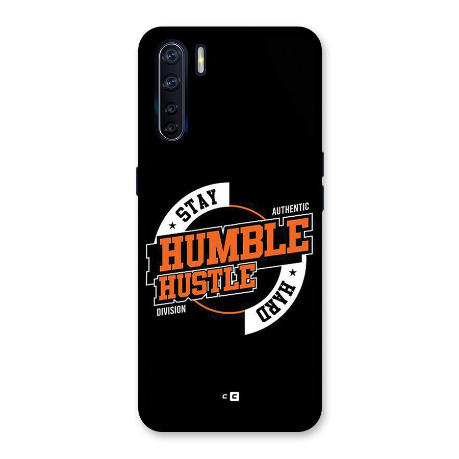 Humble Hustle Back Case for Oppo F15