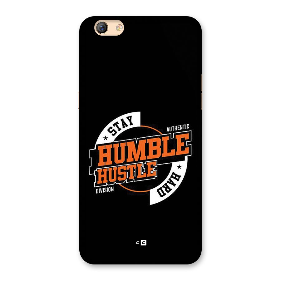 Humble Hustle Back Case for Oppo F3 Plus