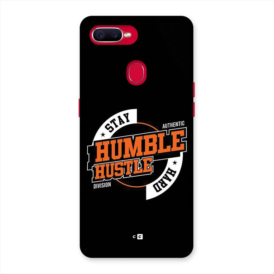 Humble Hustle Back Case for Oppo F9 Pro