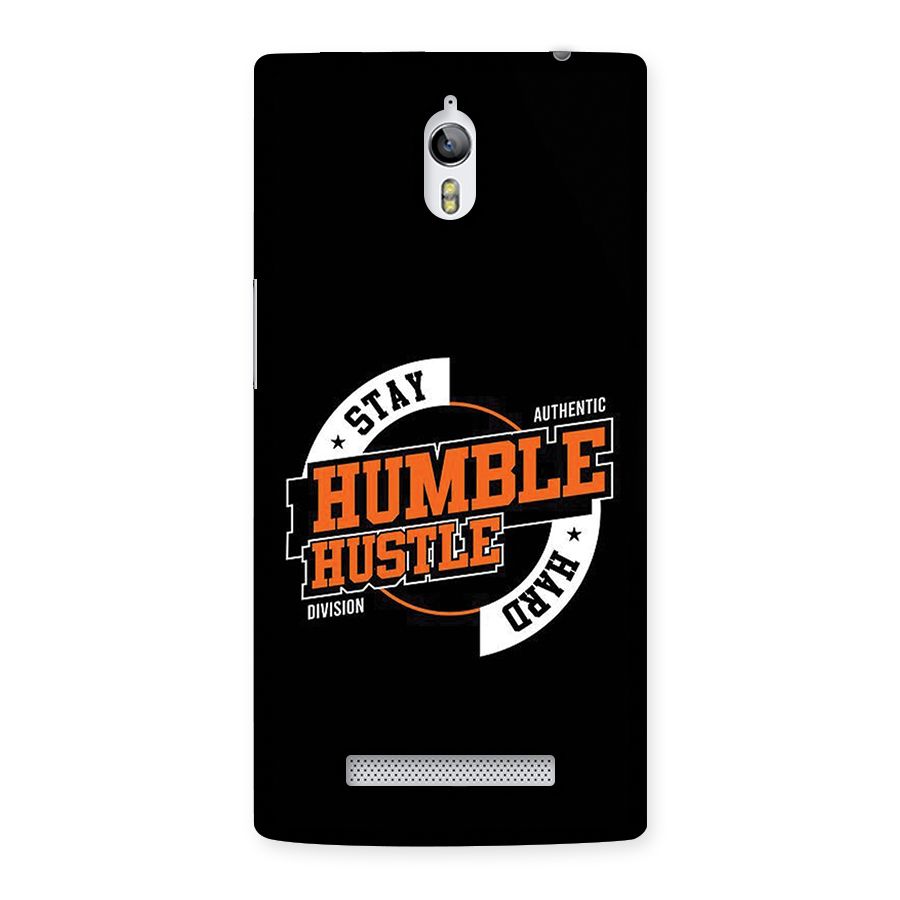Humble Hustle Back Case for Oppo Find 7