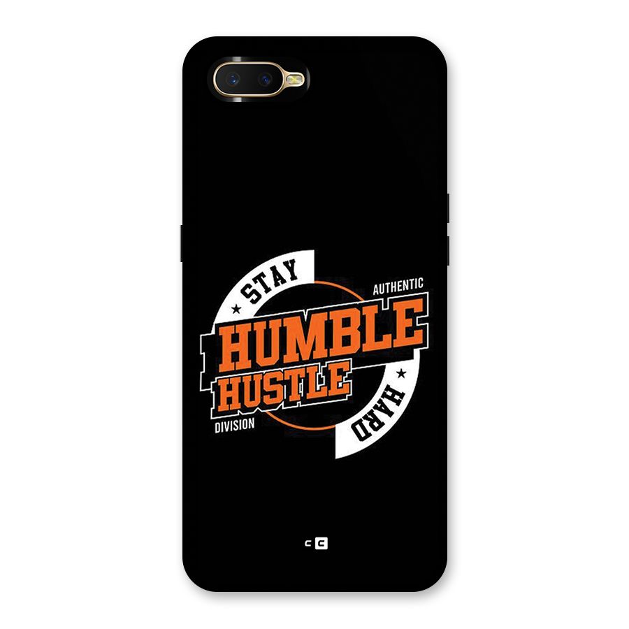 Humble Hustle Back Case for Oppo K1