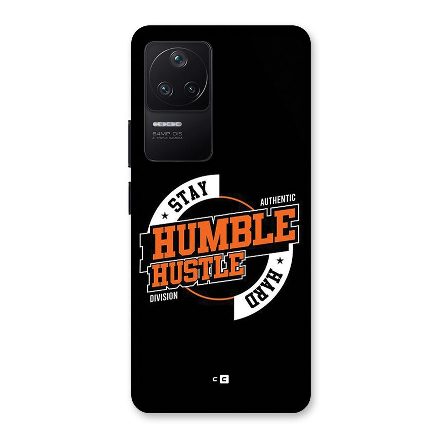 Humble Hustle Back Case for Poco F4 5G