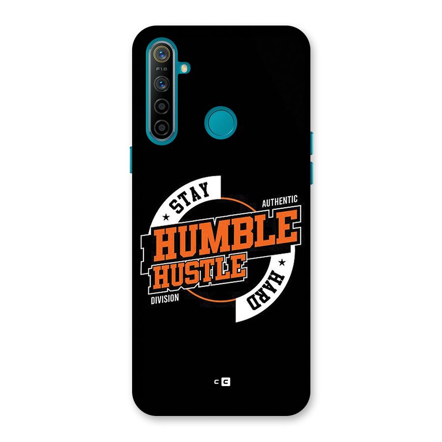 Humble Hustle Back Case for Realme 5i