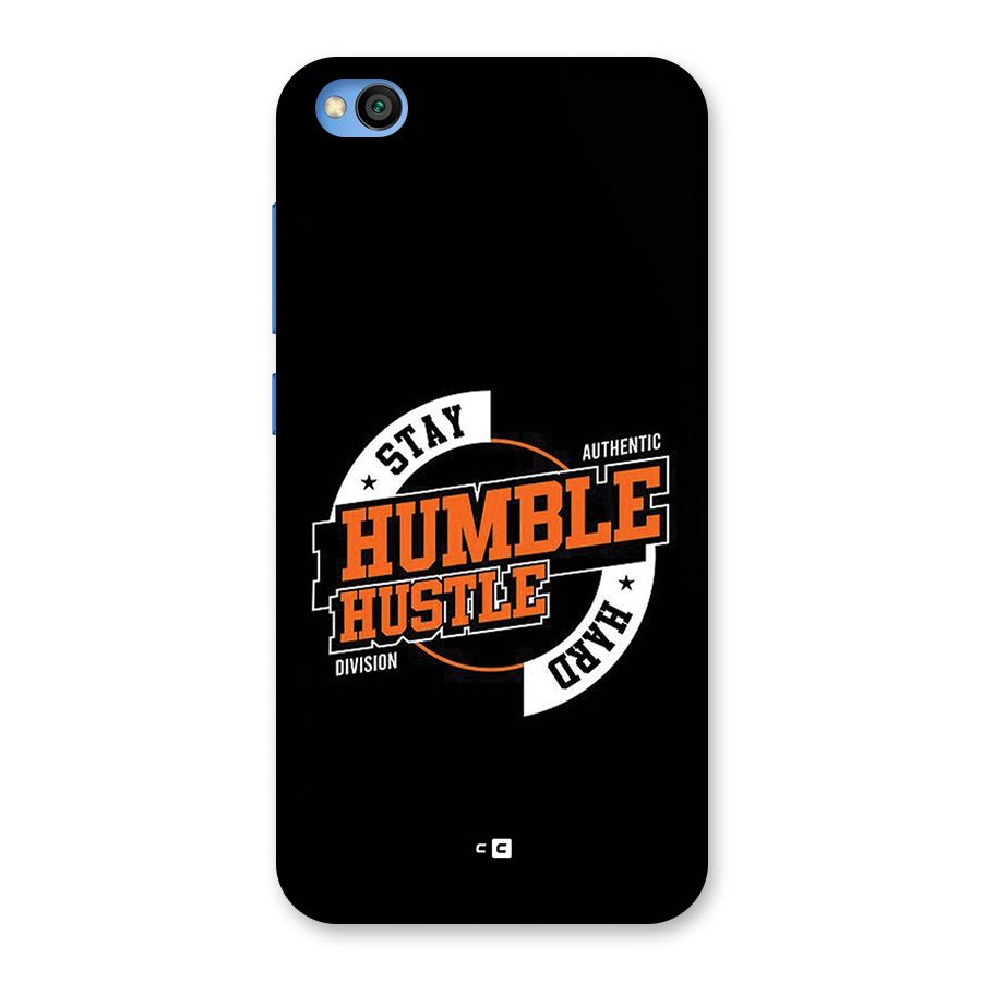 Humble Hustle Back Case for Redmi Go