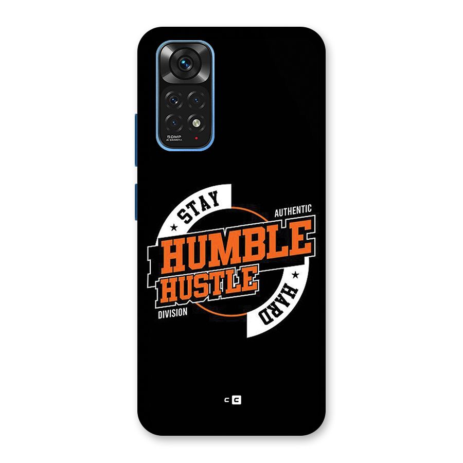 Humble Hustle Back Case for Redmi Note 11S