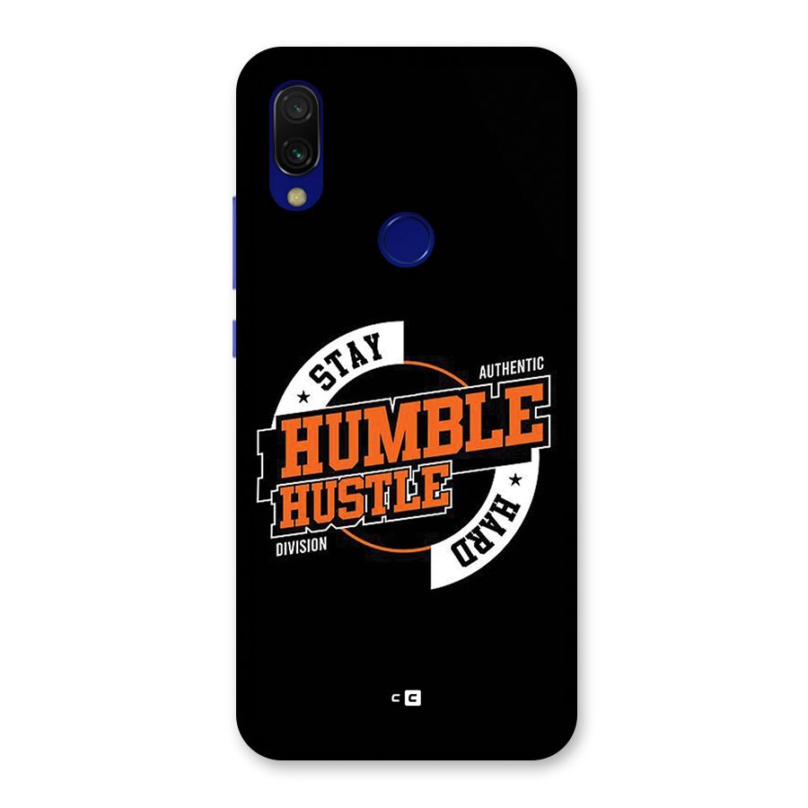 Humble Hustle Back Case for Redmi Y3