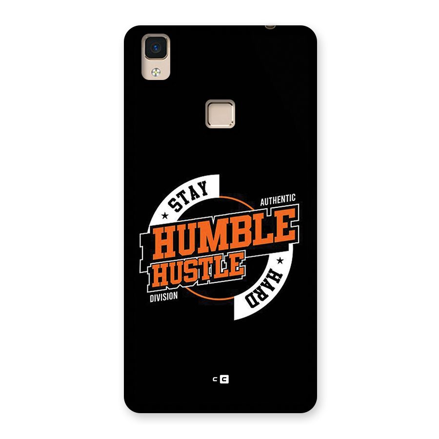 Humble Hustle Back Case for V3 Max