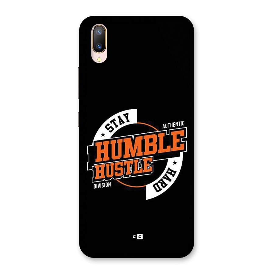 Humble Hustle Back Case for Vivo V11 Pro