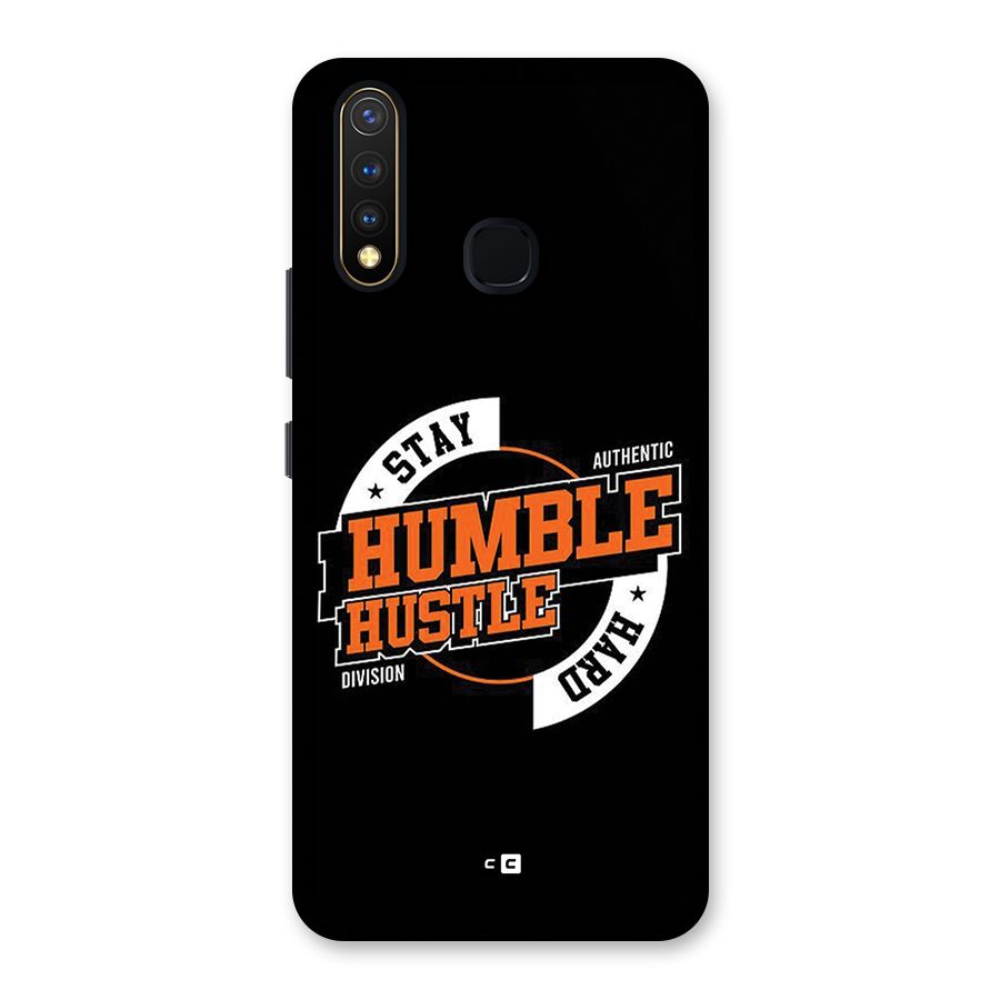 Humble Hustle Back Case for Vivo Y19