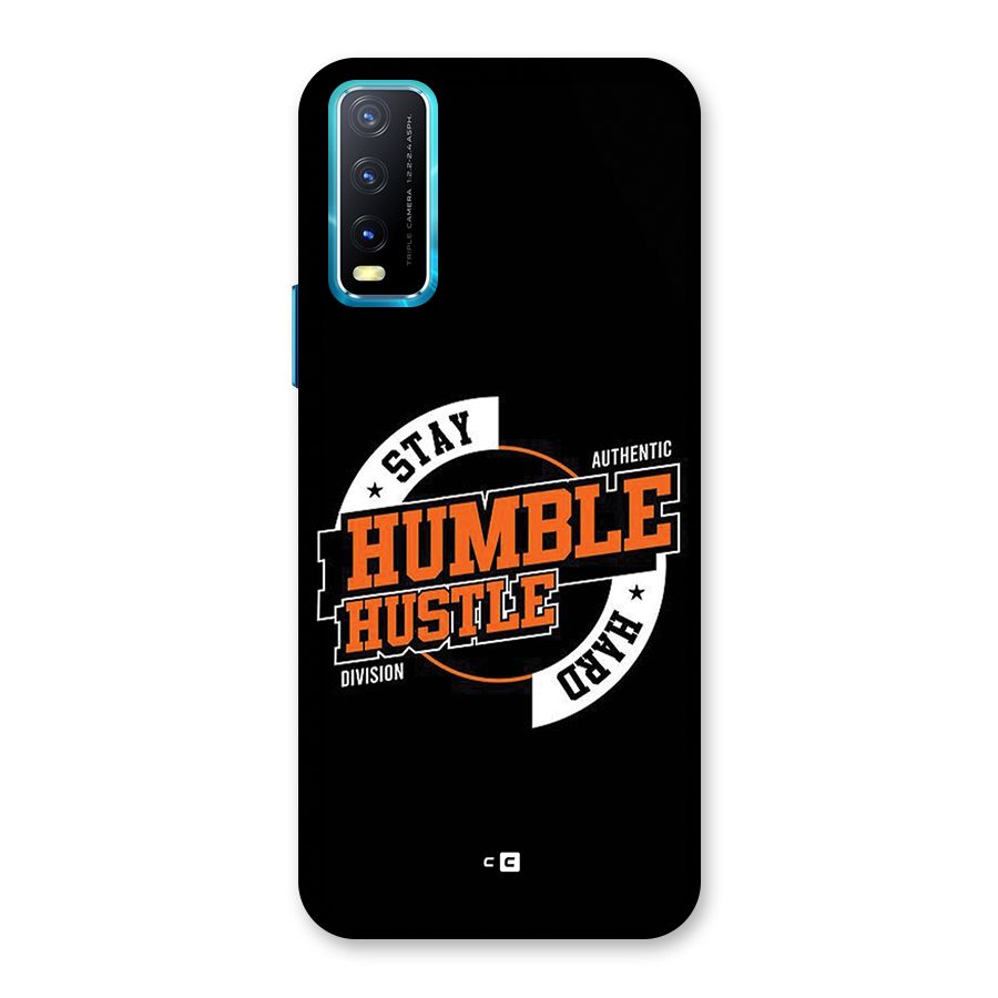 Humble Hustle Back Case for Vivo Y20A