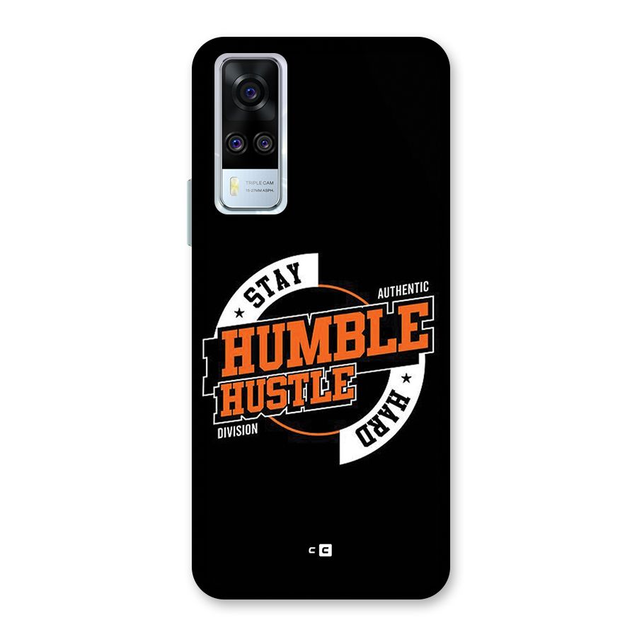 Humble Hustle Back Case for Vivo Y31