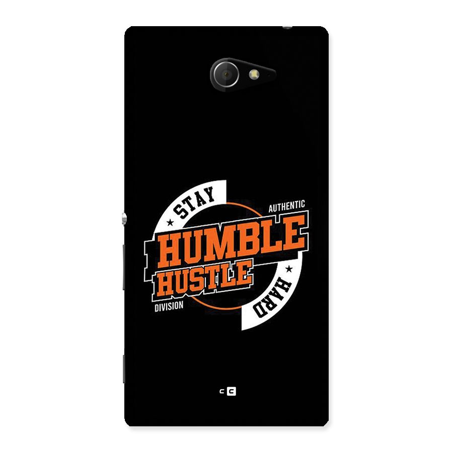 Humble Hustle Back Case for Xperia M2