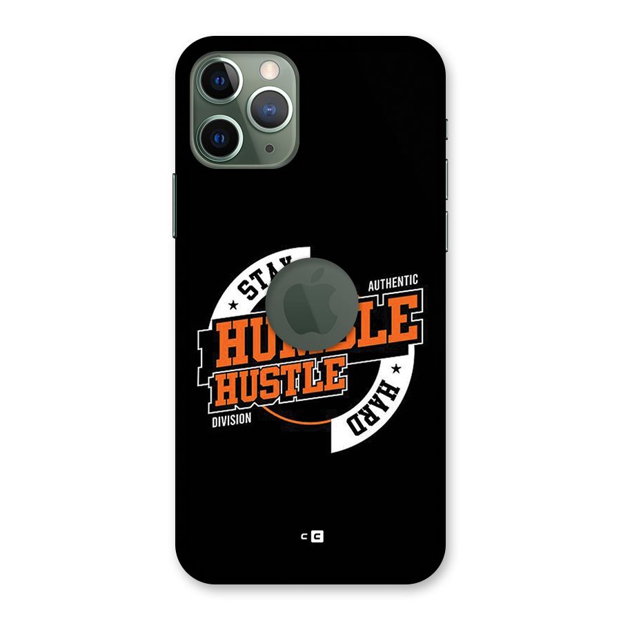 Humble Hustle Back Case for iPhone 11 Pro Logo Cut