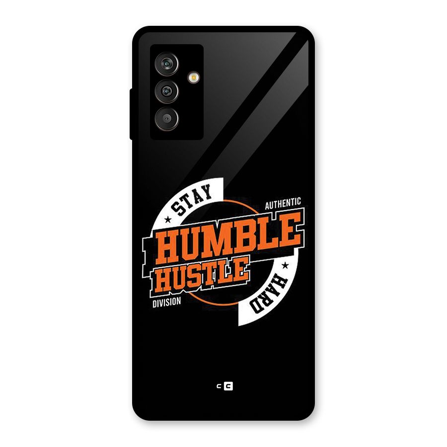 Humble Hustle Glass Back Case for Galaxy M13