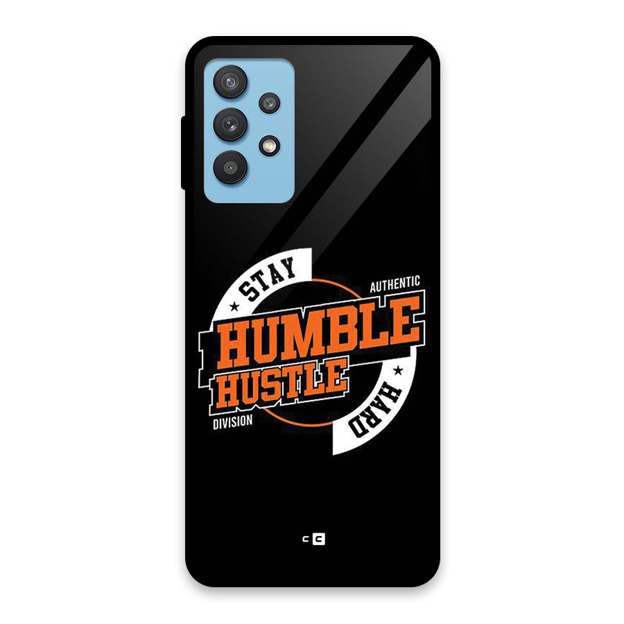 Humble Hustle Glass Back Case for Galaxy M32 5G