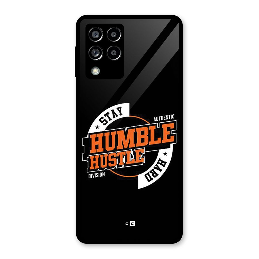 Humble Hustle Glass Back Case for Galaxy M53 5G