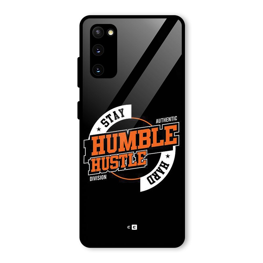 Humble Hustle Glass Back Case for Galaxy S20 FE 5G
