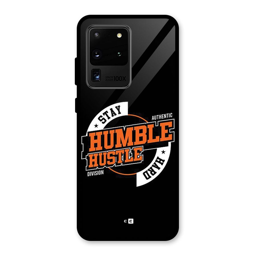 Humble Hustle Glass Back Case for Galaxy S20 Ultra