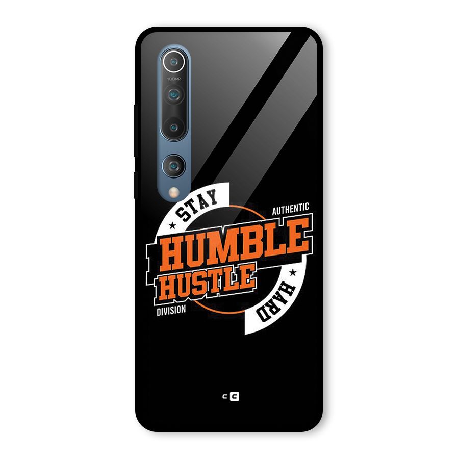 Humble Hustle Glass Back Case for Mi 10