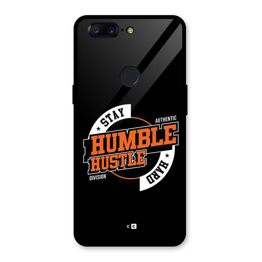 Humble Hustle Glass Back Case for OnePlus 5T