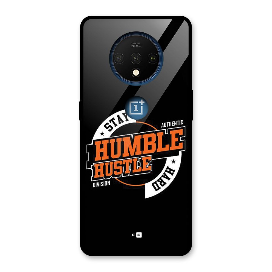 Humble Hustle Glass Back Case for OnePlus 7T
