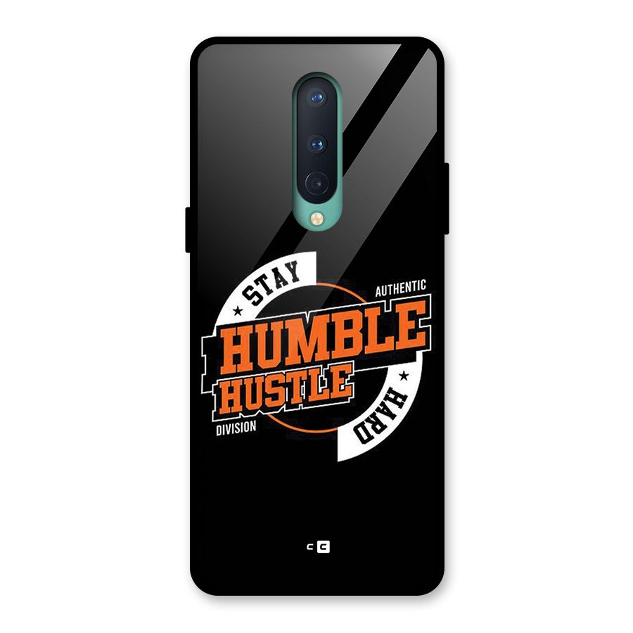 Humble Hustle Glass Back Case for OnePlus 8