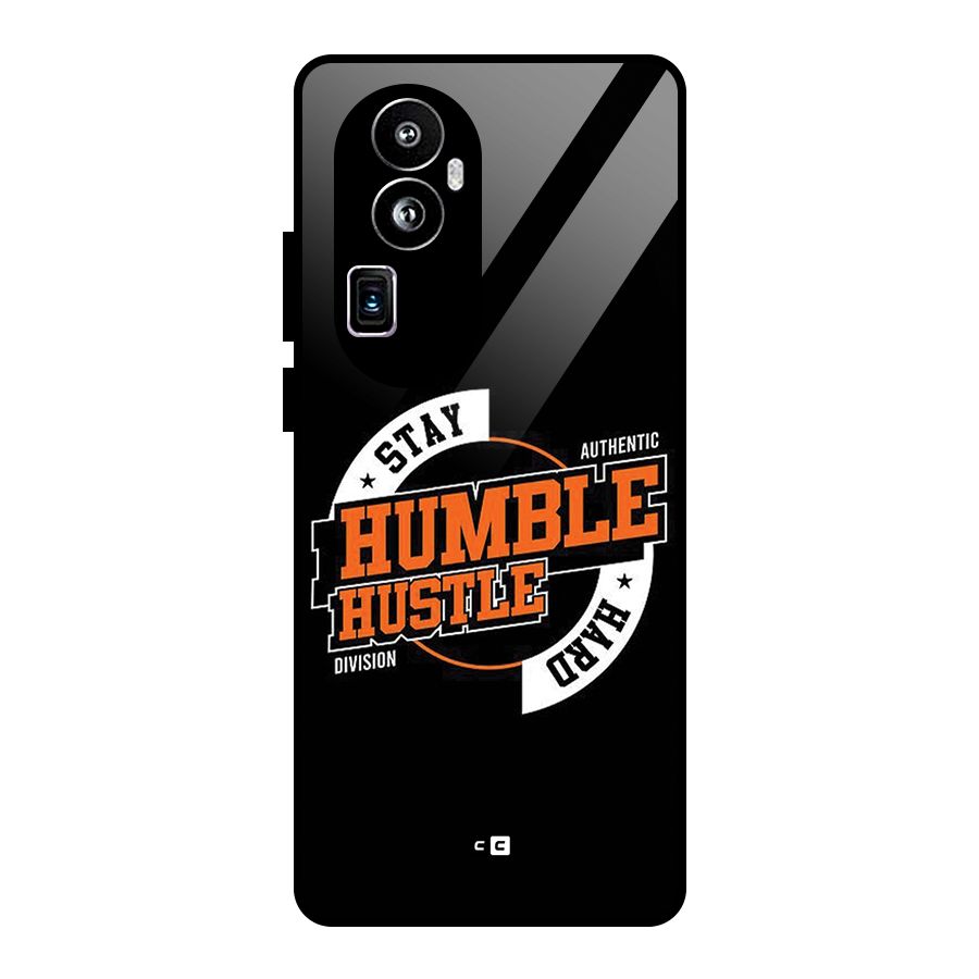 Humble Hustle Glass Back Case for Oppo Reno10 Pro Plus